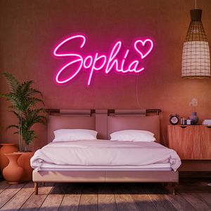 Custom Neon LED Light Sign for Advertising Fast Delivery No MOQ Dropshipping for Party Decoration