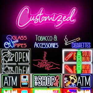 Custom Neon LED Light Sign for Advertising Fast Delivery No MOQ Dropshipping for Party Decoration